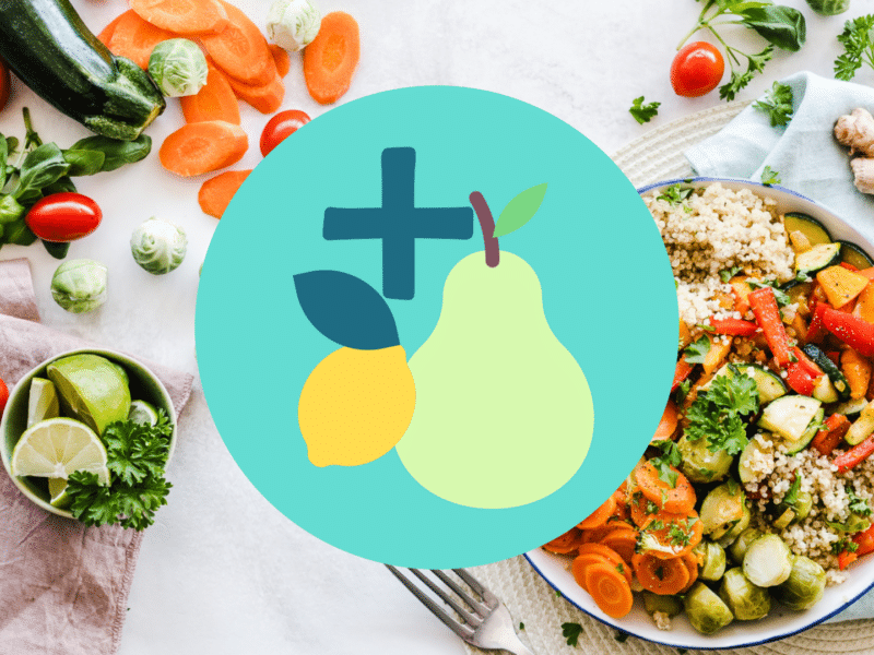 A photo of a health plate
