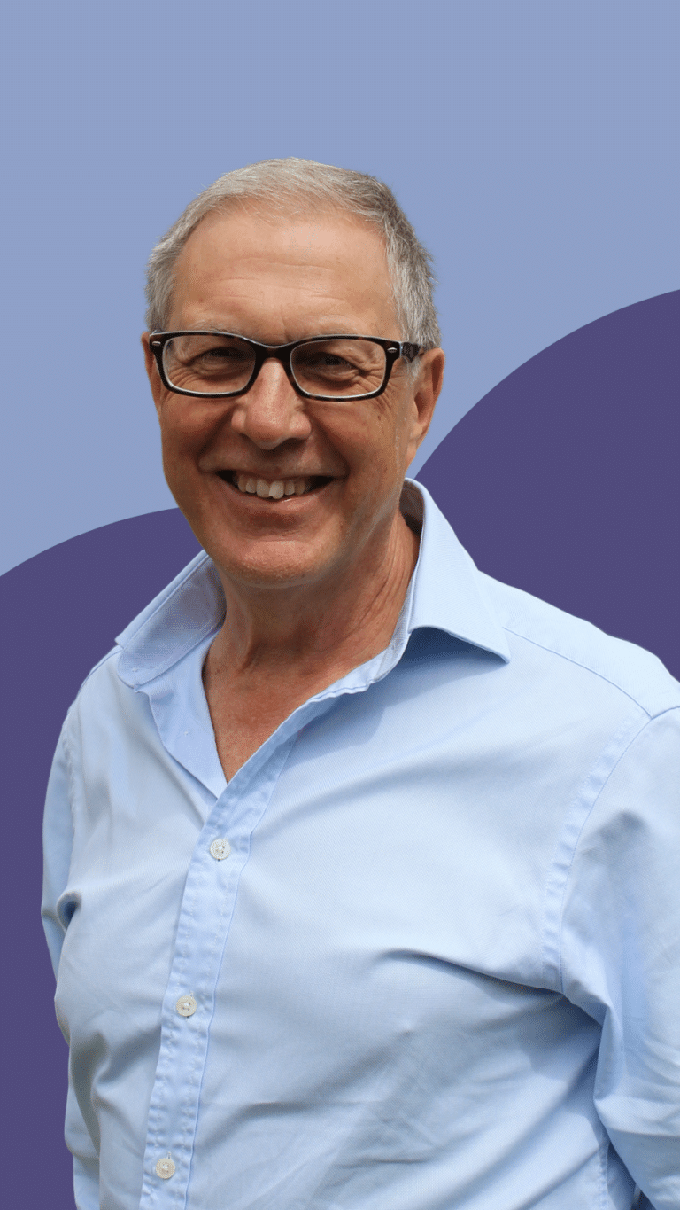 A photo of our Trustee Charles, a white man with short grey hair and glasses